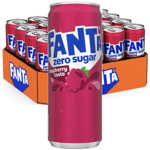 Fanta Zero Rasberry 330ml