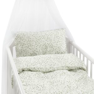 2-Dels Set Hedda Grön Spjälsäng