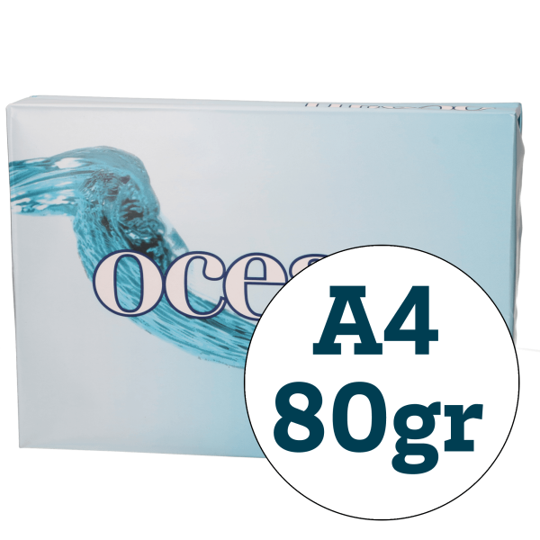Kopieringspapper A4 80g 500ark hålat