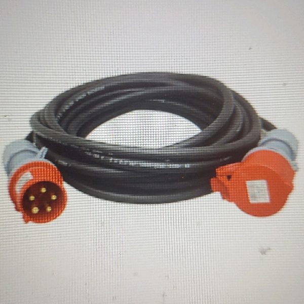 Skarvkabel 3fas 16A 20mtr 5G2,5