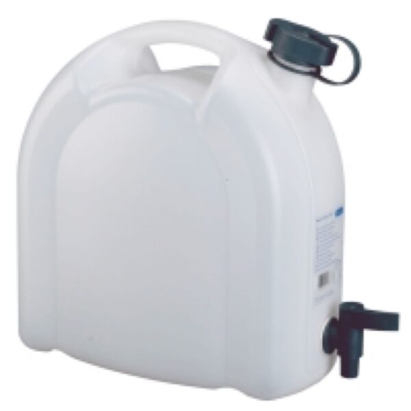 VATTENDUNK 10L VIT PLAST M KRAN