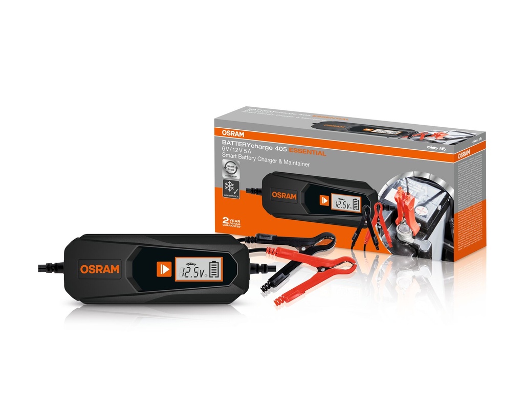 Batteriladdare Smart 6/12V 5A.