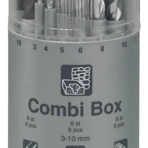 Borrsats 3-10mm Kombi-Box