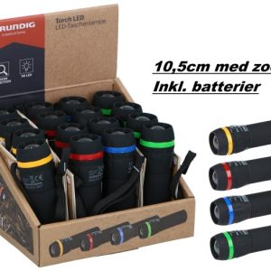 Ficklampa stöttålig 3xAAA batterier
