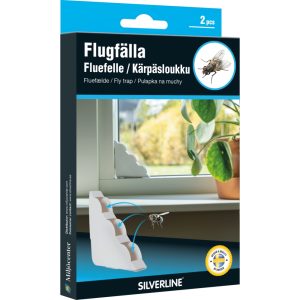 Flugfälla Fönster Diskret 2-Pack