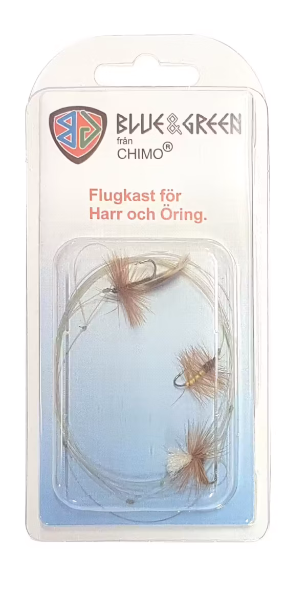 Flugkast med 3 st Torrflugor #12