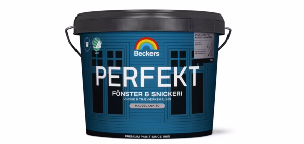 Fönster & Snickerifärg Perfekt Vit 2.7L Beckers
