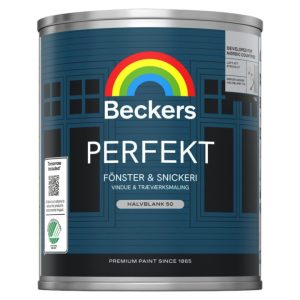 Fönster o Snickerifärg Perfekt Utevit 0.75L Beckers