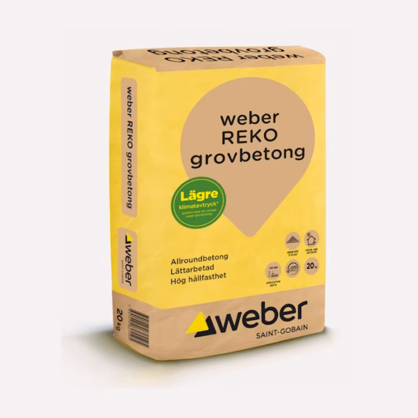 Grovbetong Weber Reko 20 kg