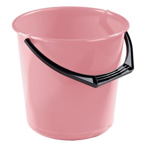 Hink 10l rosa Graderad