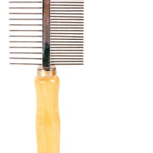 Kam trähandtag dubbelsidig 17 cm