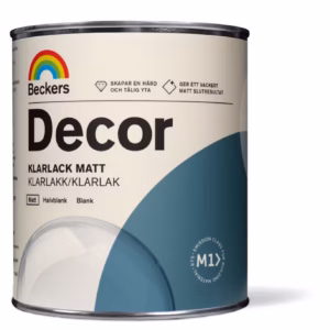 Klarlack Decor Matt 0,75L Beckers