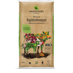 Kogödselkompost 40L Hasselfors