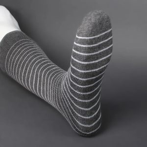 Kompressionsstrumpa Grå/Vit stl.35-39