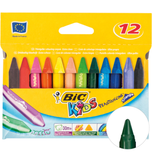 Kritor BIC Kids Mixade Färger 12-pack