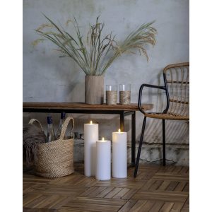 LED Ljus Flamme Rak 10 x 32,5 cm