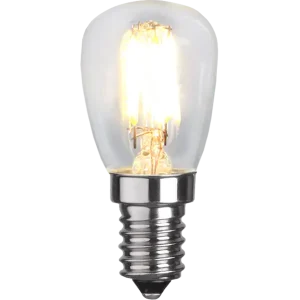LED-lampa E14 2.8W=25W Päronlampa Clear