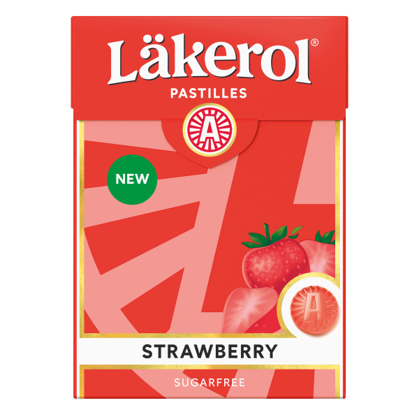 Läkerol Strawberry Big Pack 75g