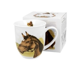 Mugg World of Animals Häst porträtt 400ml