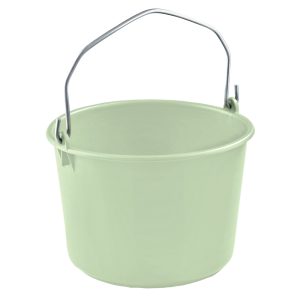 Murbrukshink plast 17l  Ljusgrön