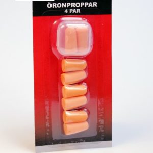 Öronproppar Skum 4p.