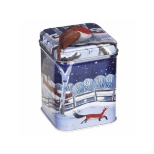 Plåtburk 100 g E.B Winter Robin