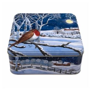 Plåtburk Winter Robin