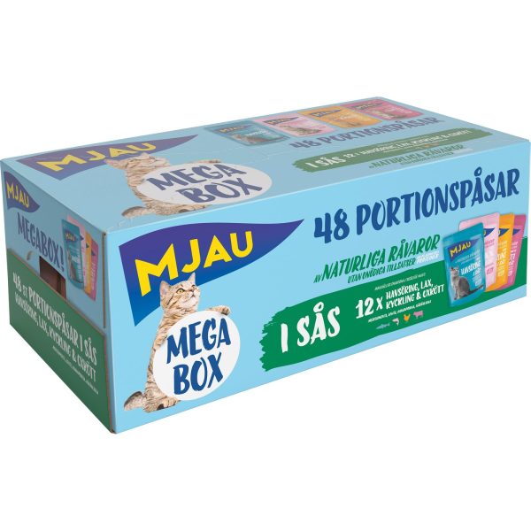 Mjau Megabox 48x85g