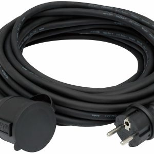 Skarvkabel IP44 (RDV) 3G1.5 mm² Svart 20 m