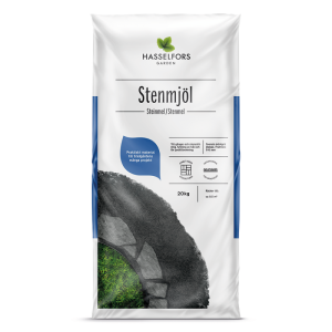Stenmjöl Mörkgrå 20kg Hasselfors