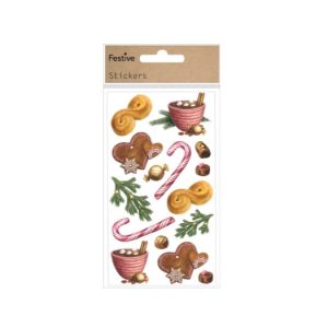 Stickers 2-p Lussebulle