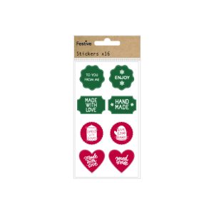 Stickers 2-p Texter