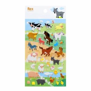 Stickers 3D Puffy Farm Animals