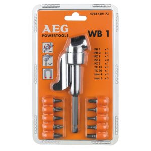Vinkelbitschuck AEG wb1 set