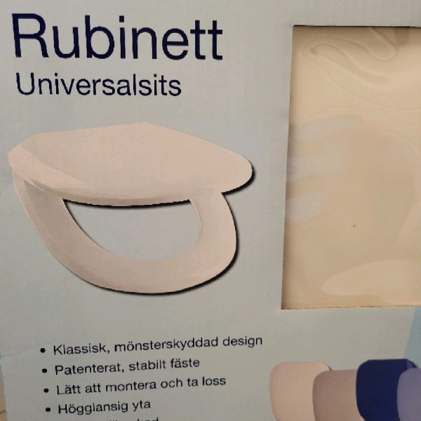 Toalettsits Rubinett Univ.