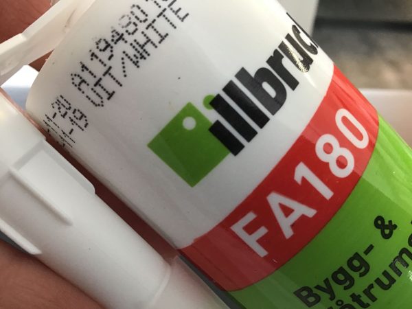 Bygg & Våtrumssilicon Vit 300ml