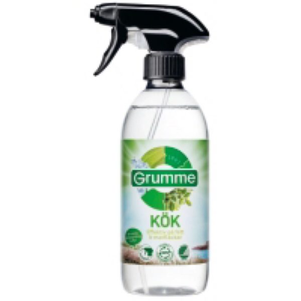 Rengöringsspray kök grumme