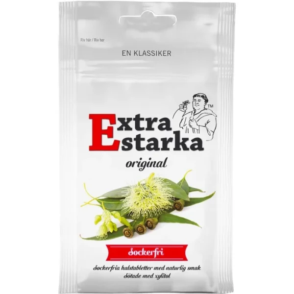 Extra Starka Sockerfri 60g