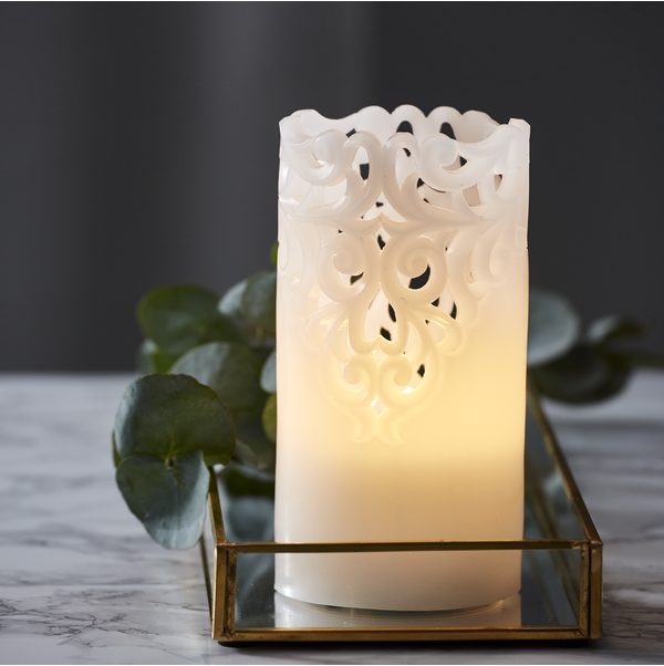 Led Blockljus Clary 15cm