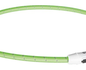 Flash light ring USB L-XL 65 cm/ø 7 mm limegrön
