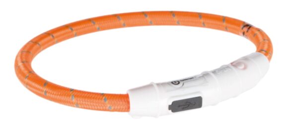 Flash light ring USB XS-S: 35 cm/ø 7 mm orange