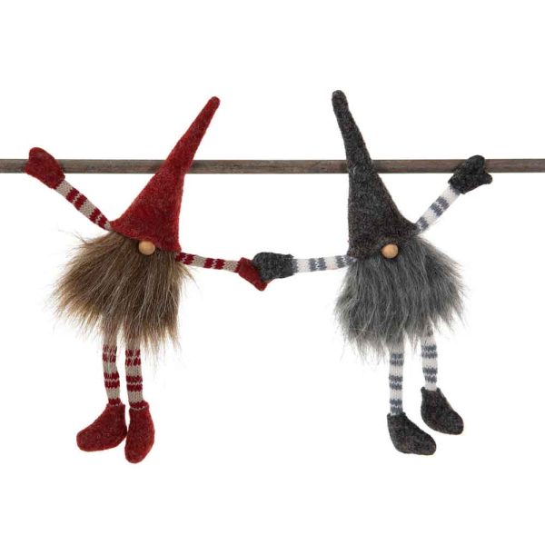 Tomte sittande/magnet 25cm