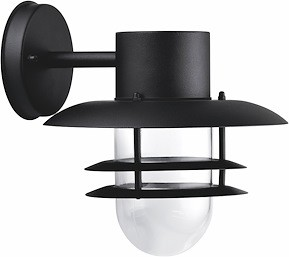 Väggarmatur Björk, Svart IP44