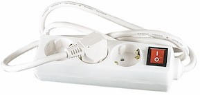 Grenuttag Med Jord 3-vägs med brytare 1.5 m