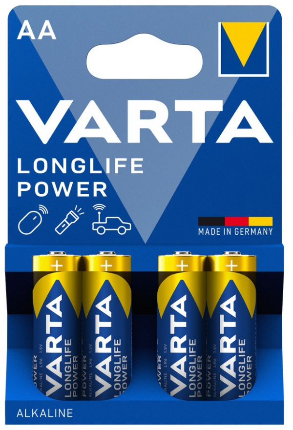 Batteri Longlife Power LR6 AA 4-p