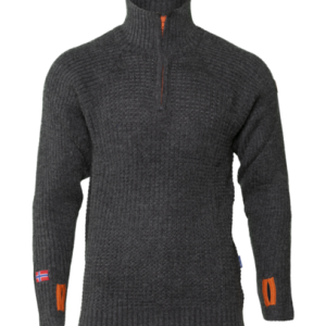 Villmark zip Mörkgrå
