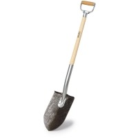 Grävspade Spetsig med Järnhandtag